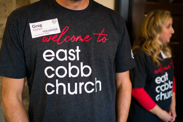 greeter at east cobb church